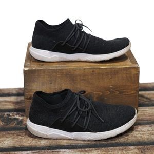 Vessi Everyday Slip Black Waterproof Sneakers Size 11